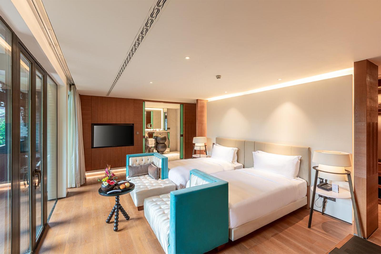 Guanyin Yiyuntai Hotel Chengdu Buitenkant foto